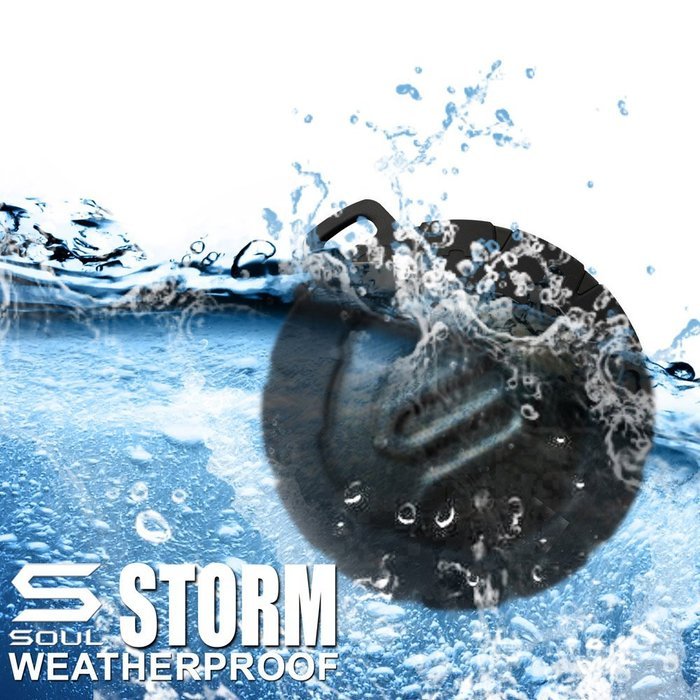 SOUL Electronics SS80CR-W Storm Weatherproof Wireless Speaker with Bluetooth N10