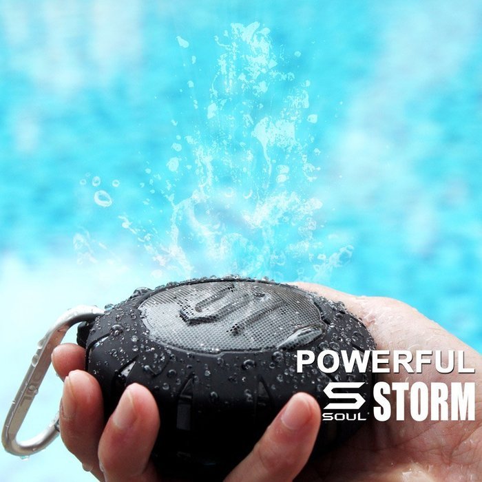 SOUL Electronics SS80CR-W Storm Weatherproof Wireless Speaker with Bluetooth N12