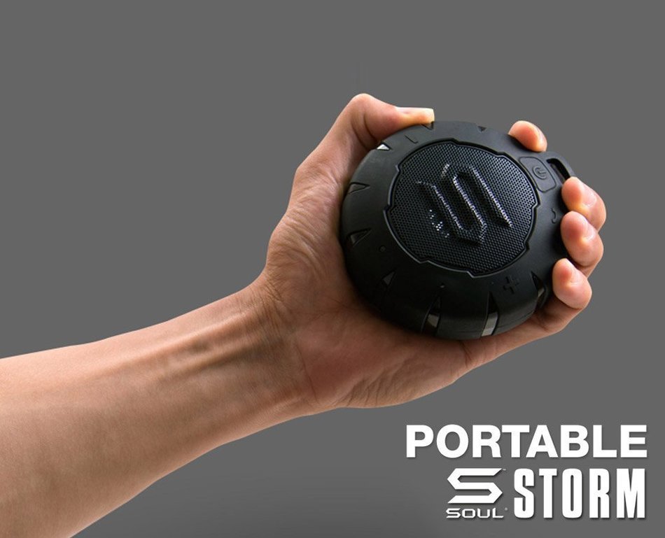 SOUL Electronics SS80CR-W Storm Weatherproof Wireless Speaker with Bluetooth N13