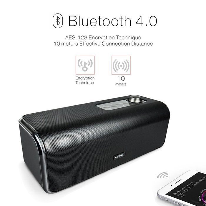 1STPLAYER X-Sound Bluetooth 4.0 Portable Wireless speaker, 2 of 15W Output Power with Enhanced Bass, Compatible... N3