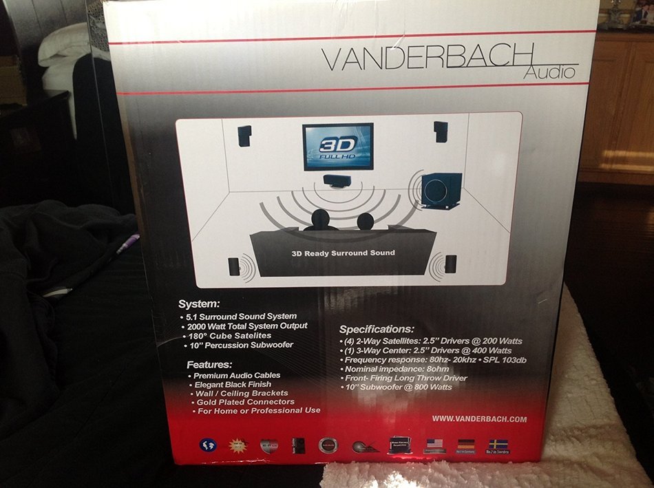 Home Theater Speaker Systems HRS-605 N2