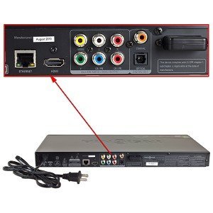 Insignia NS-WBRDVD2 Blu Ray DVD Player, Wi-FI Built-In N2