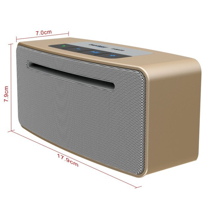 Trendwoo Bluetooth V4.0 Speakers Wireless Super Bass Speaker with Built-in Microphone for iPhone 7 Samsung Galaxy... N9
