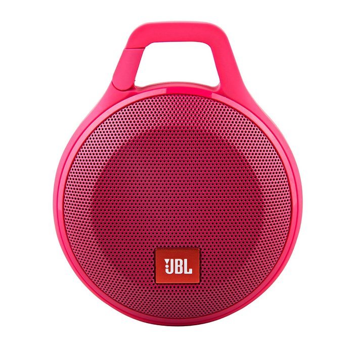 JBL Clip+ Splashproof Portable Bluetooth Speaker, -Pink(Certified Refurbished)