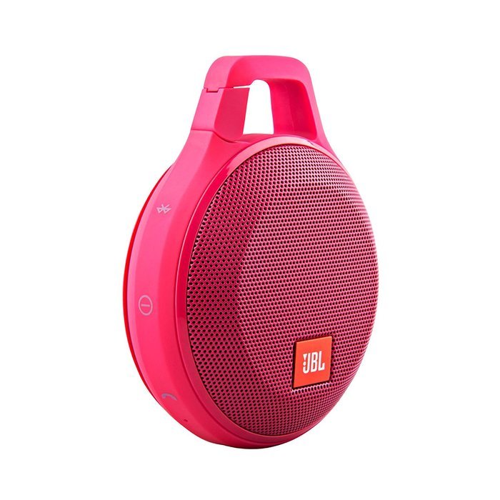 JBL Clip+ Splashproof Portable Bluetooth Speaker, -Pink(Certified Refurbished) N3
