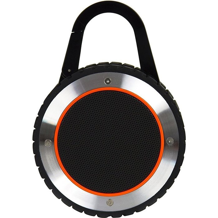 FRESHeTECH All-Terrain Portable Rugged Waterproof Bluetooth Speaker, Black