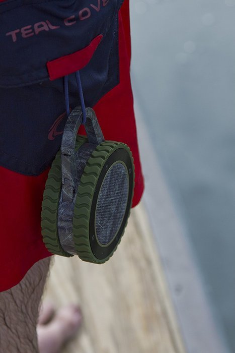 FRESHeTECH All-Terrain Portable Rugged Waterproof Bluetooth Speaker, Black N13