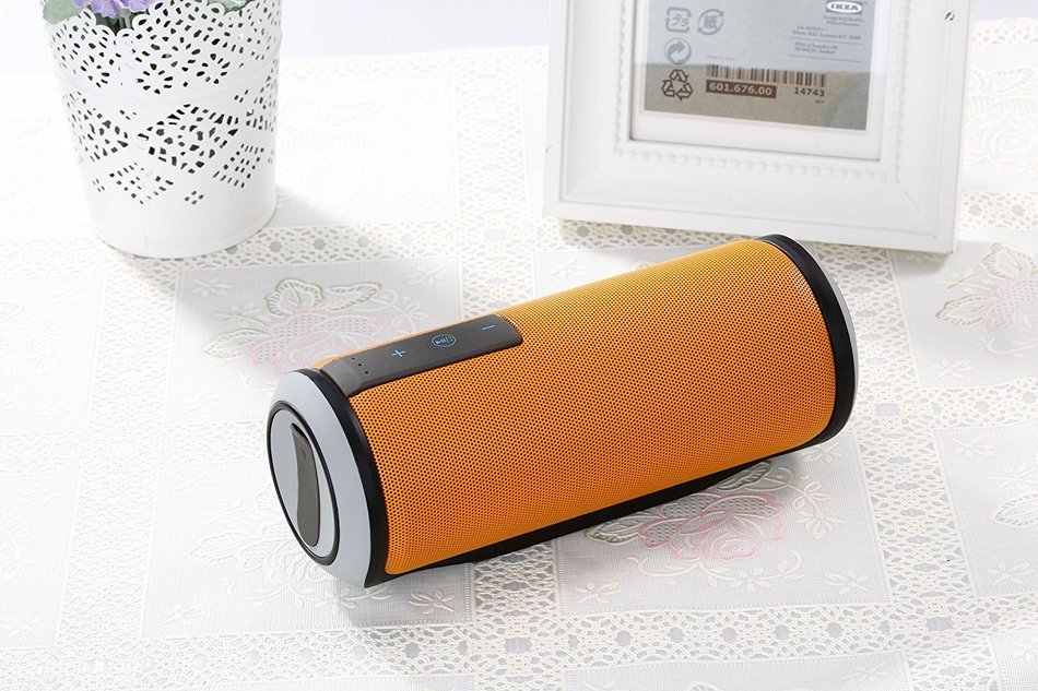 Bluetooth Speaker, Basstyle Universal Portable IPX4 Water Resistant Wireless Speaker CSR 4.0 Bluetooth Speakerphone... N5