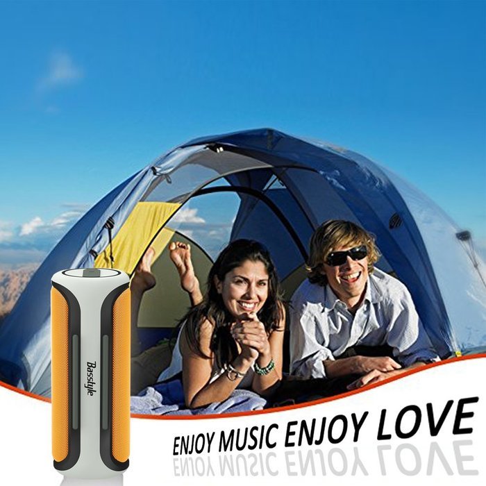 Bluetooth Speaker, Basstyle Universal Portable IPX4 Water Resistant Wireless Speaker CSR 4.0 Bluetooth Speakerphone... N6