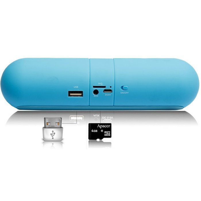 Bluetooth Speakers,Portable Wireless Speaker Build-in Microphone Pill Speaker N13