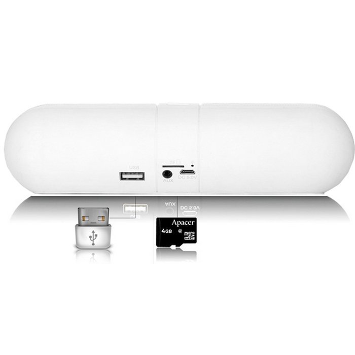 Bluetooth Speakers,Portable Wireless Speaker Build-in Microphone Pill Speaker N17