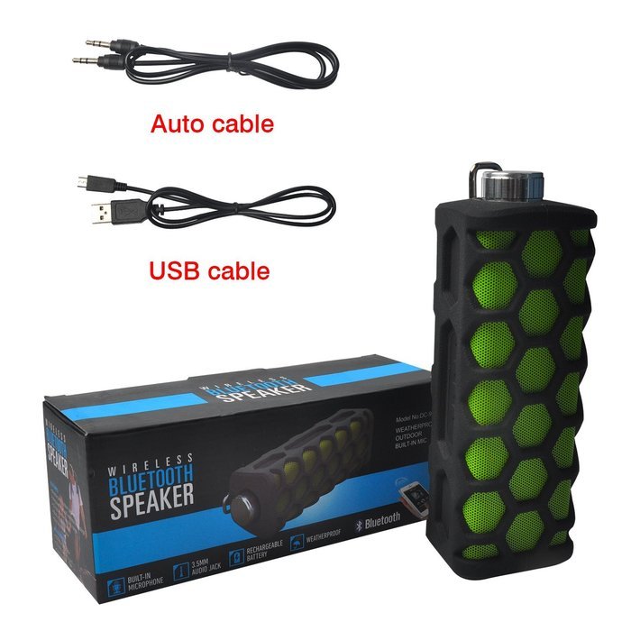 Wireless Bluetooth 4.0 Speakers Waterproof IP54 Sports/Outdoor/Shower Portable Bluetooth Speakers with Built-In... N6