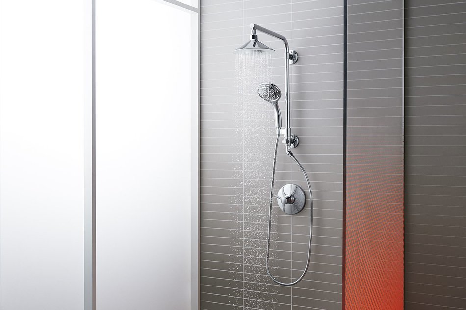 KOHLER K-99105-E-BN MOXIE 2.0 GPM Rainhead with Wireless Speaker, Vibrant Brushed Nickel N4