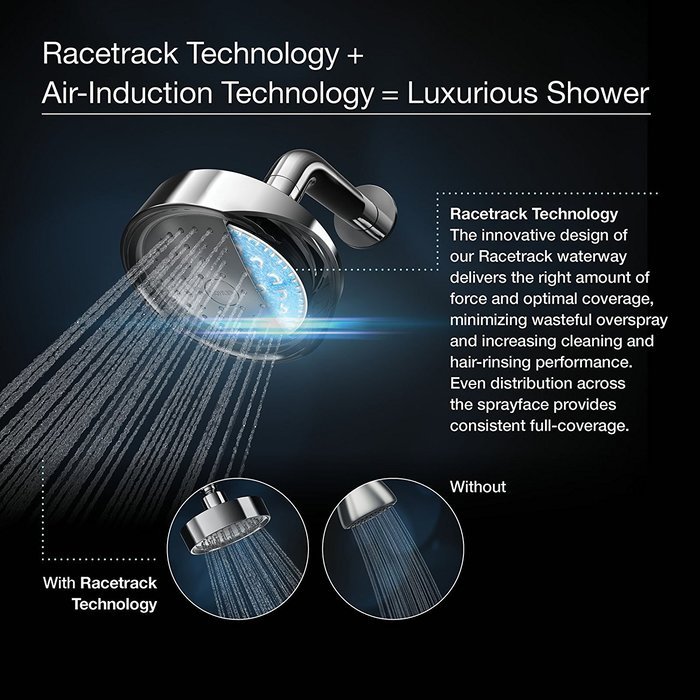 KOHLER K-99105-E-BN MOXIE 2.0 GPM Rainhead with Wireless Speaker, Vibrant Brushed Nickel N12