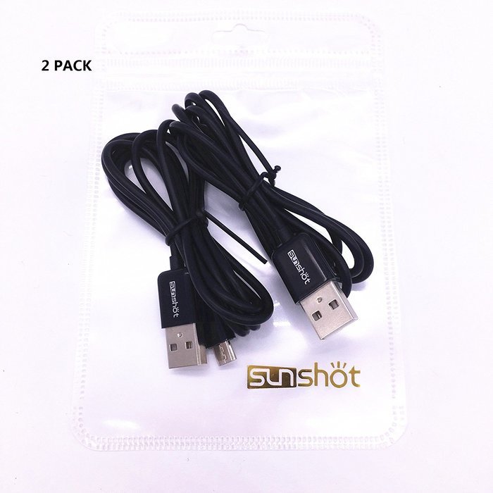 Sunshot 4.9 Feet (1.5M) 3.5MM Universal Male to Male Stereo Audio Cable - Step Down Design Black N9