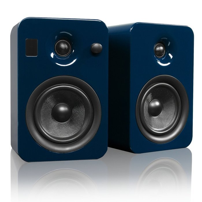 Kanto YUMI Premium Powered Bookshelf Speakers with Wireless Bluetooth 4.0 aptX Technology &ndash; Matte White N6
