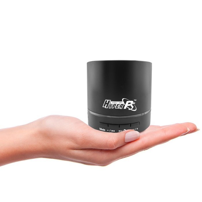 HyperPS - Bluetooth Mini Super Bass Speaker - Supporting Micro SD Card/USB Thumb Drive slots & Microphone for... N8