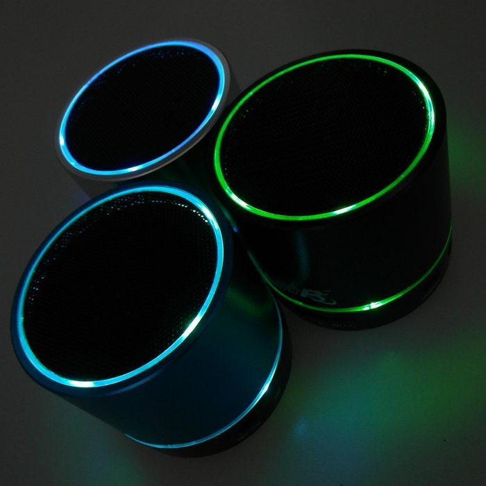 HyperPS - Bluetooth Mini Super Bass Speaker - Supporting Micro SD Card/USB Thumb Drive slots & Microphone for... N9