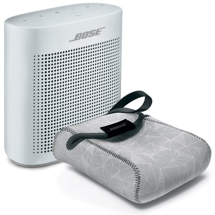 Bose Soundlink Color Bluetooth Speaker II, Soft Black - BUNDLE with SoundLink Color Carry Case Gray N13