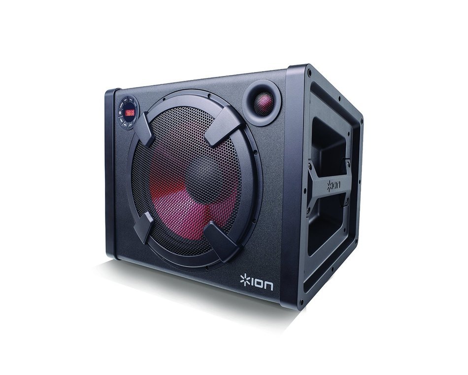 ION Audio Road Rider | 120-watt Portable Bluetooth Mono Speaker System with Rechargeable Battery + AC & DC Power...