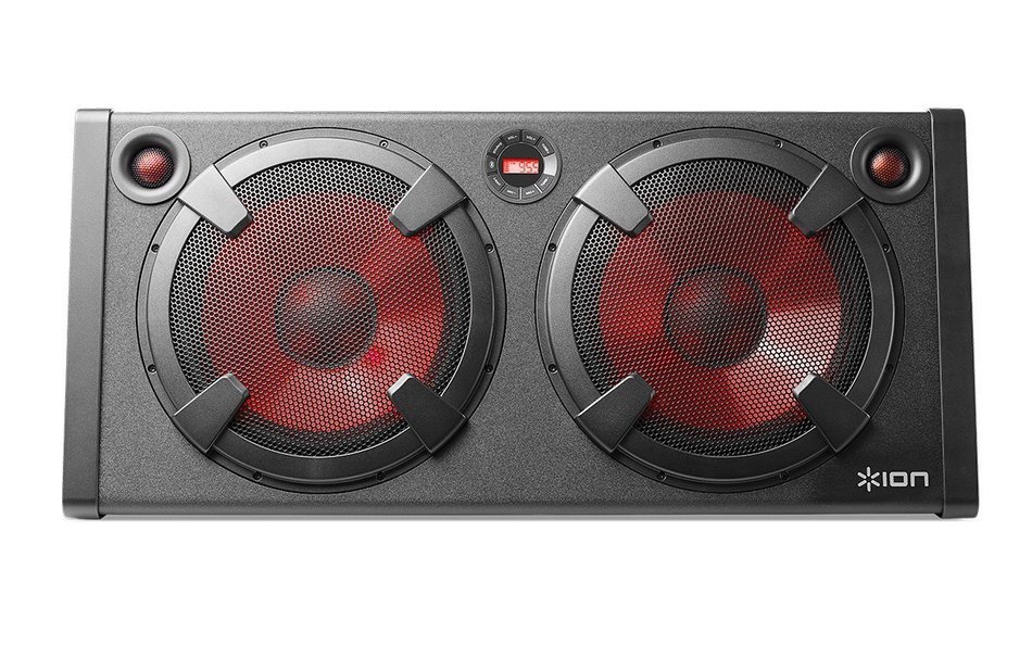 ION Audio Road Rider | 120-watt Portable Bluetooth Mono Speaker System with Rechargeable Battery + AC & DC Power... N6