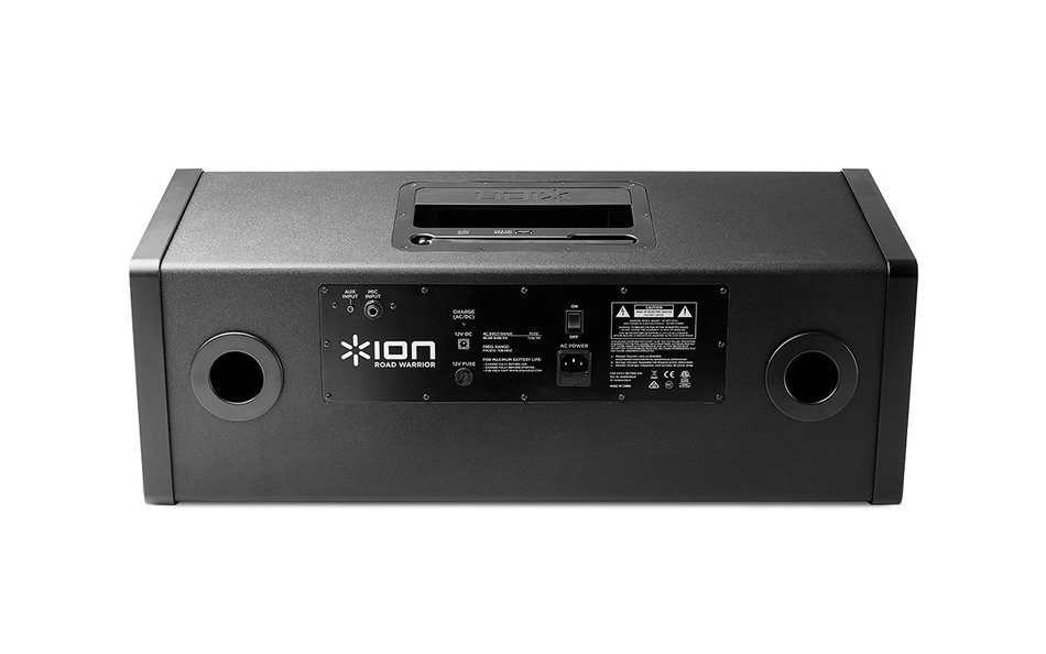 ION Audio Road Rider | 120-watt Portable Bluetooth Mono Speaker System with Rechargeable Battery + AC & DC Power... N7
