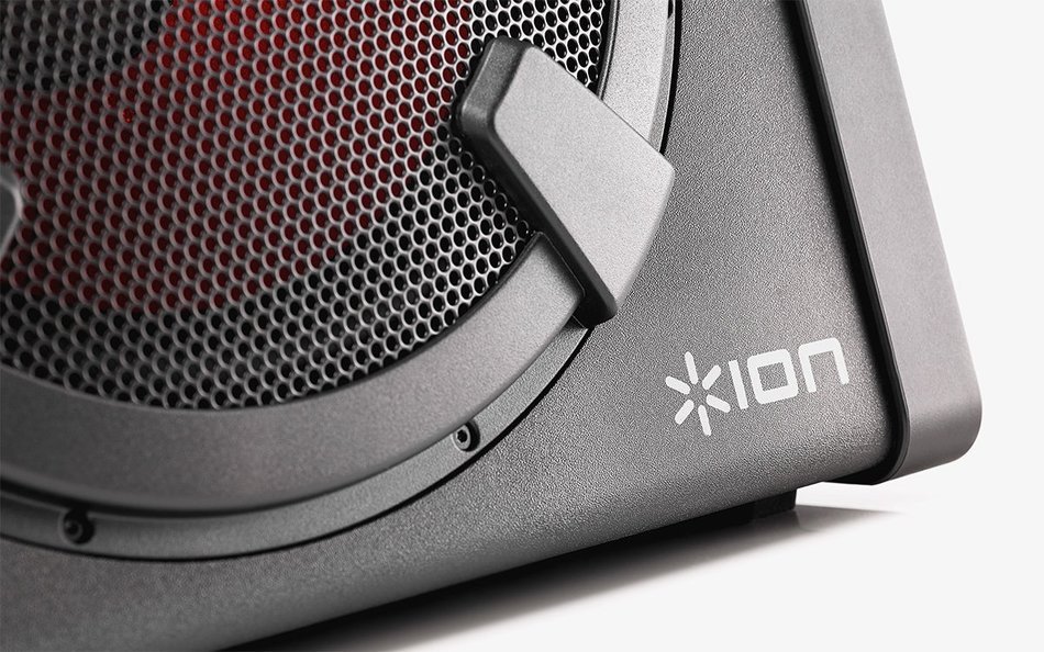 ION Audio Road Rider | 120-watt Portable Bluetooth Mono Speaker System with Rechargeable Battery + AC & DC Power... N8