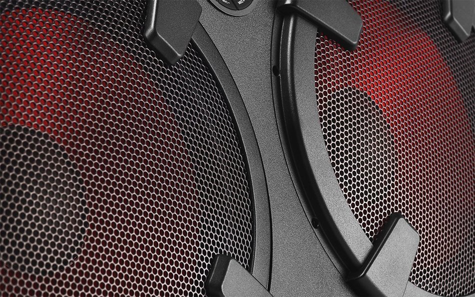 ION Audio Road Rider | 120-watt Portable Bluetooth Mono Speaker System with Rechargeable Battery + AC & DC Power... N9