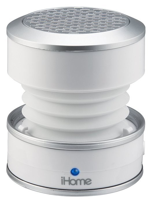 iHome iM59WC Rechargeable Color Changing Mini Speaker (White)