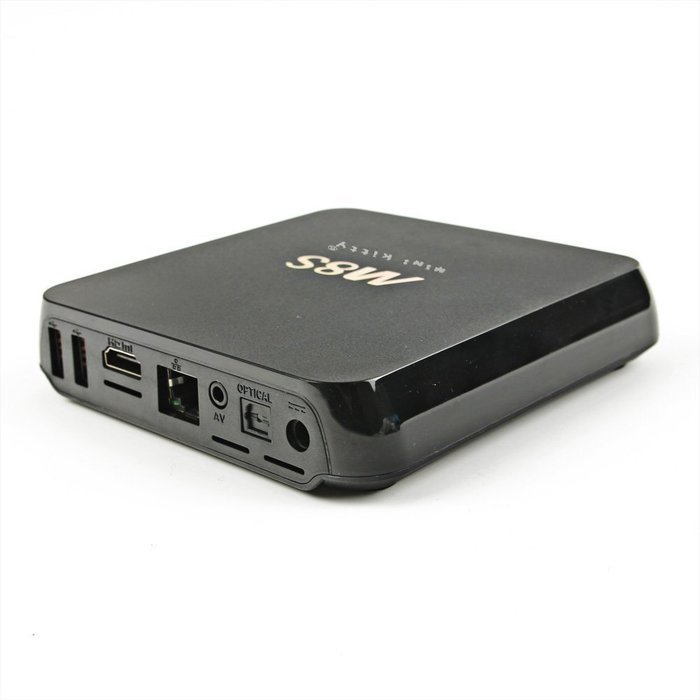 (With Wireless Keyboard!) Mini Kitty-M8S TV box kodi 2GB Ram 8GB Rom 4K 3D--Fully Loaded Unclocked Android 4.4... N9