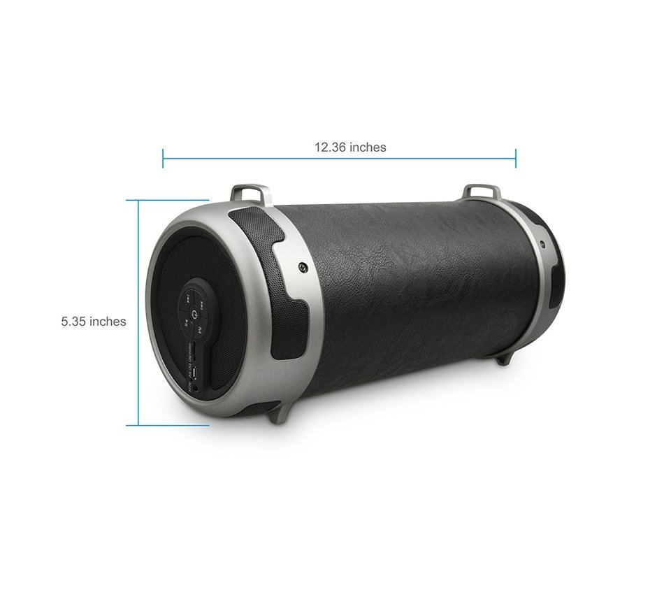 Perbeat Bluetooth Speaker for iPhone/iPod/Android 2.1 Hi-Fi 4" Sub, Portable Indoor Outdoor with Great Sound.... N3
