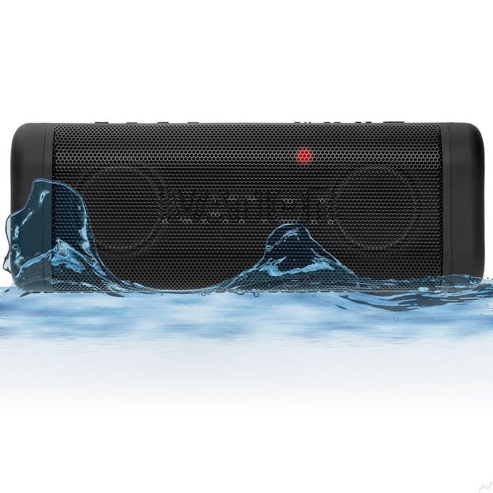 Portable Waterproof Bluetooth Speakers w/ FM Radio & LCD Display, IPX7 Water Resistant & Shockproof - Ultimate... N2