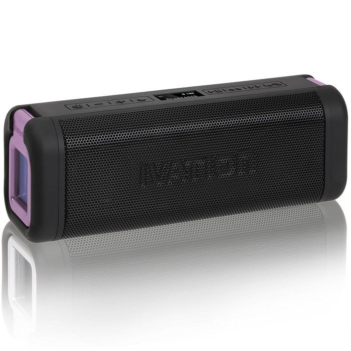 Portable Waterproof Bluetooth Speakers w/ FM Radio & LCD Display, IPX7 Water Resistant & Shockproof - Ultimate... N14