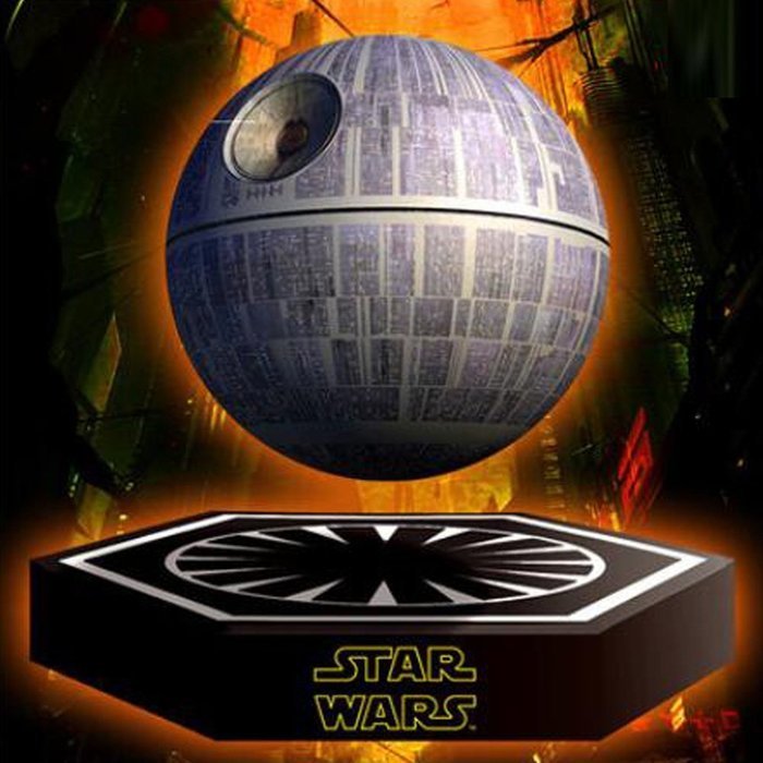 hellosy&reg;Star Wars Death Star Levitating Speaker Bluetooth Wireless Portable Rechargeable High Quality Floating...