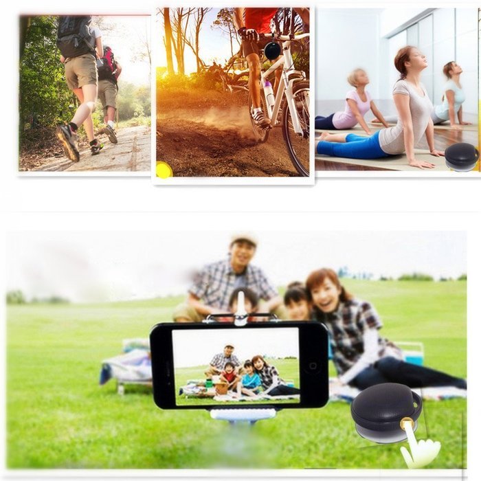 Bluetooth Speaker Loud Stereo Sound,portable, Speakerphone with Mic,Selfie Shutter,Waterproof ,T-Flash Card Mp3... N2