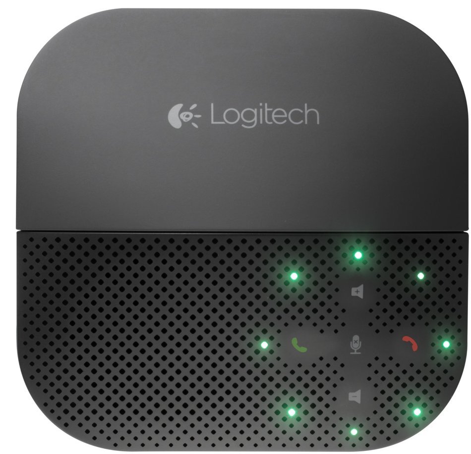 Logitech Mobile Speakerphone P710e - Speakerphone hands-free - wireless - Bluetooth / NFC