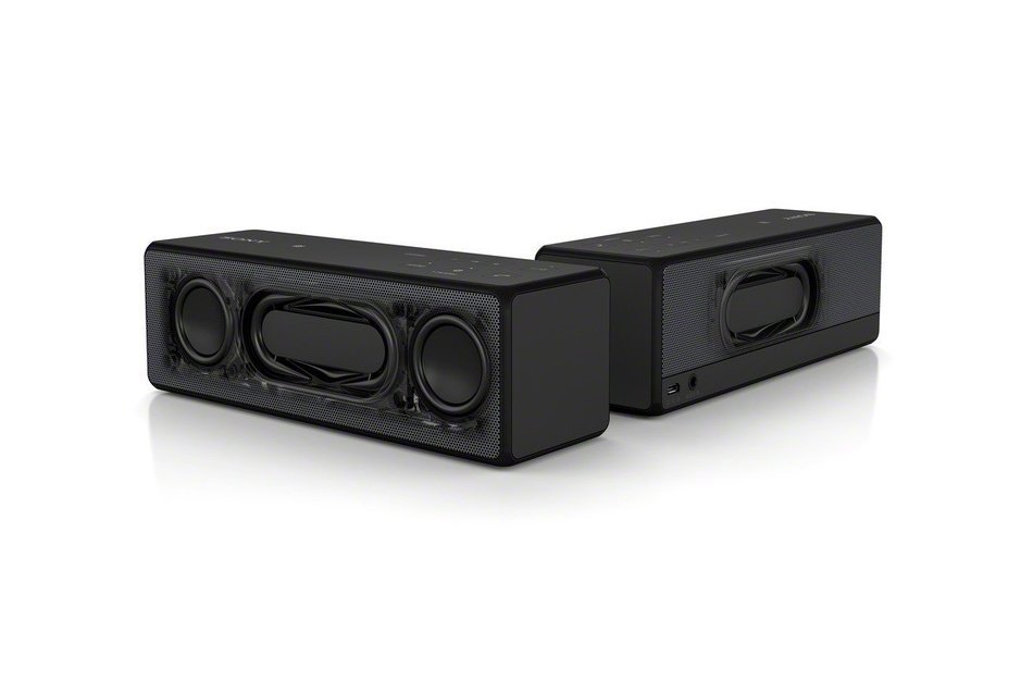 Sony SRSX33 Powerful Portable Bluetooth Speaker (Black) N5