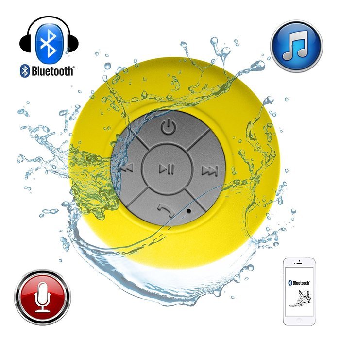 SHOWERSOUNDPRO -Bluetooth Speaker for iPhone 6S / iPhone 6S Plus and All Others - Waterproof -Handsfree Speakerphone... N4