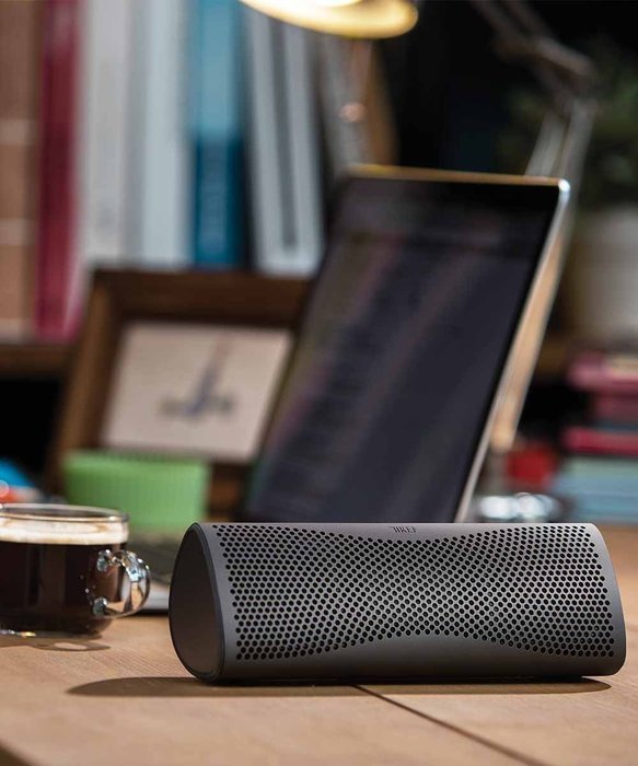 KEF MUO Wireless Bluetooth Speaker - Gunmetal N3