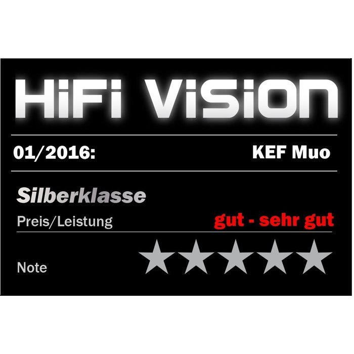 KEF MUO Wireless Bluetooth Speaker - Gunmetal N12