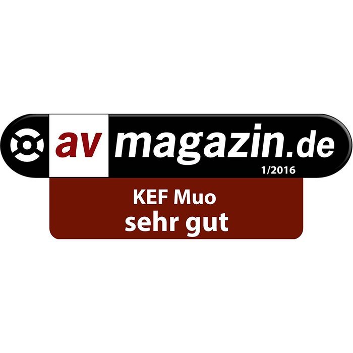 KEF MUO Wireless Bluetooth Speaker - Gunmetal N14