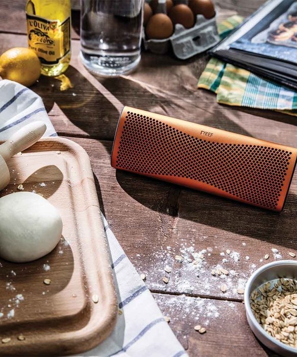 KEF MUO Wireless Bluetooth Speaker - Gunmetal N17