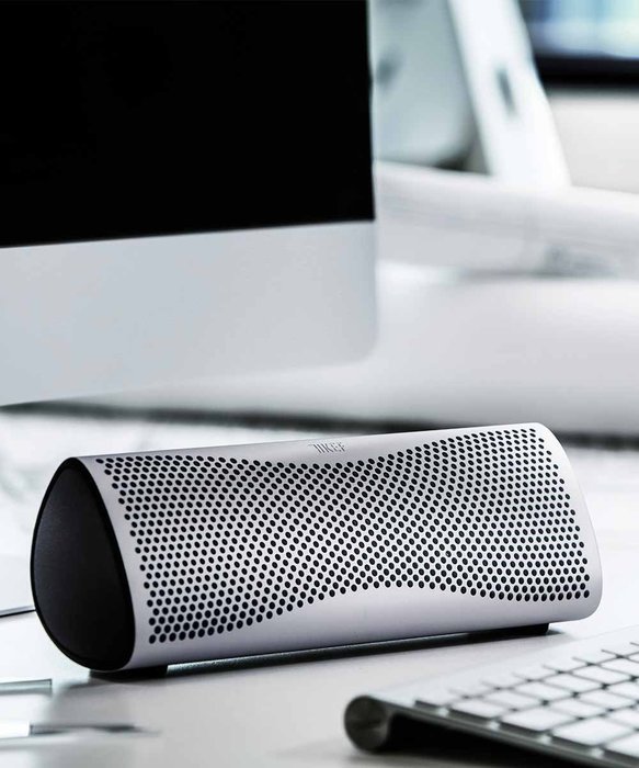 KEF MUO Wireless Bluetooth Speaker - Gunmetal N20