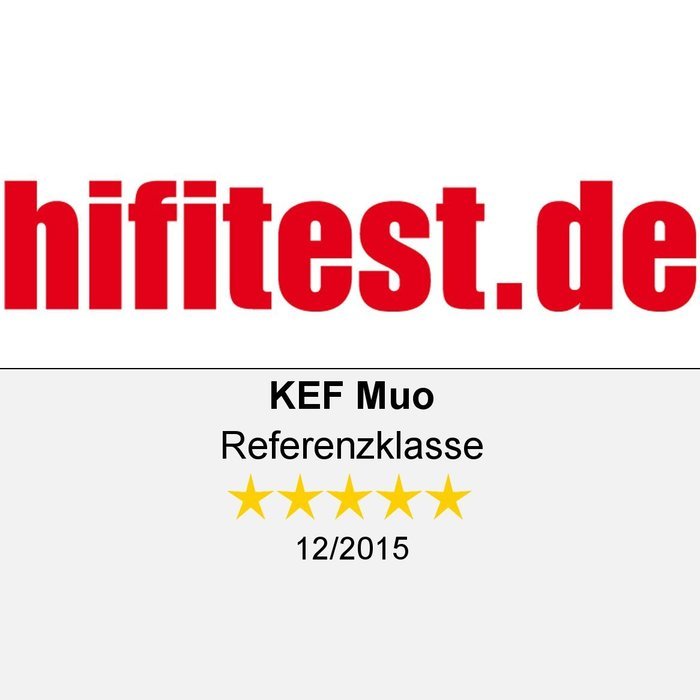 KEF MUO Wireless Bluetooth Speaker - Gunmetal N24