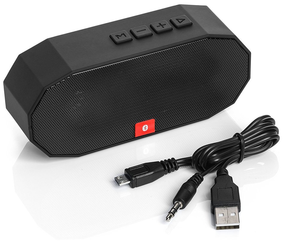 LIG Group Bluetooth 3.0 Portable Wireless Speaker with enhanced Bass, built in Microphone for hands-free phone... N7