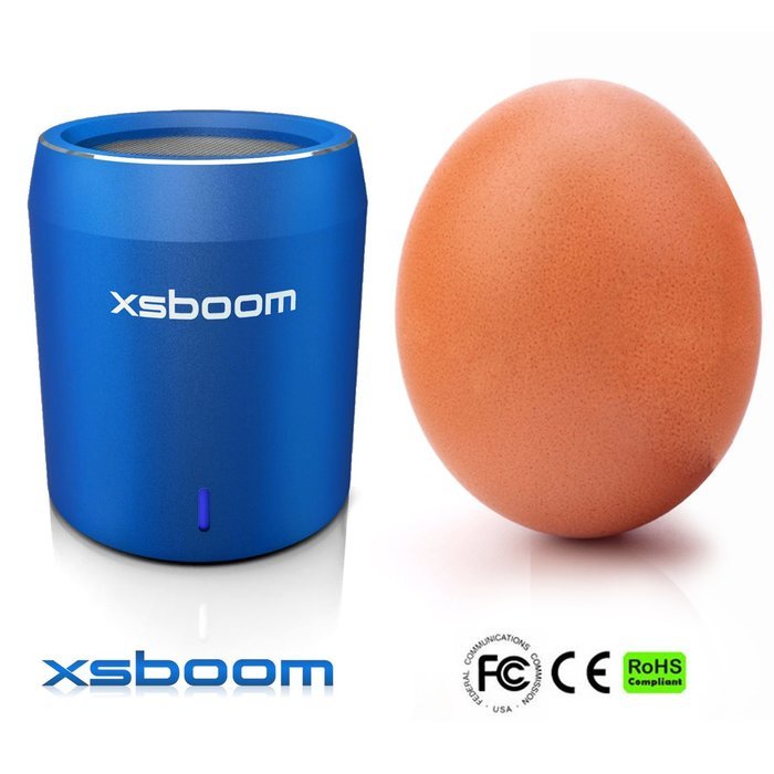 XSBOOM Mini Bluetooth Speaker for Apple iPad iPhone iPod MP3 | Best Small Portable Wireless Speakers with Android... N16
