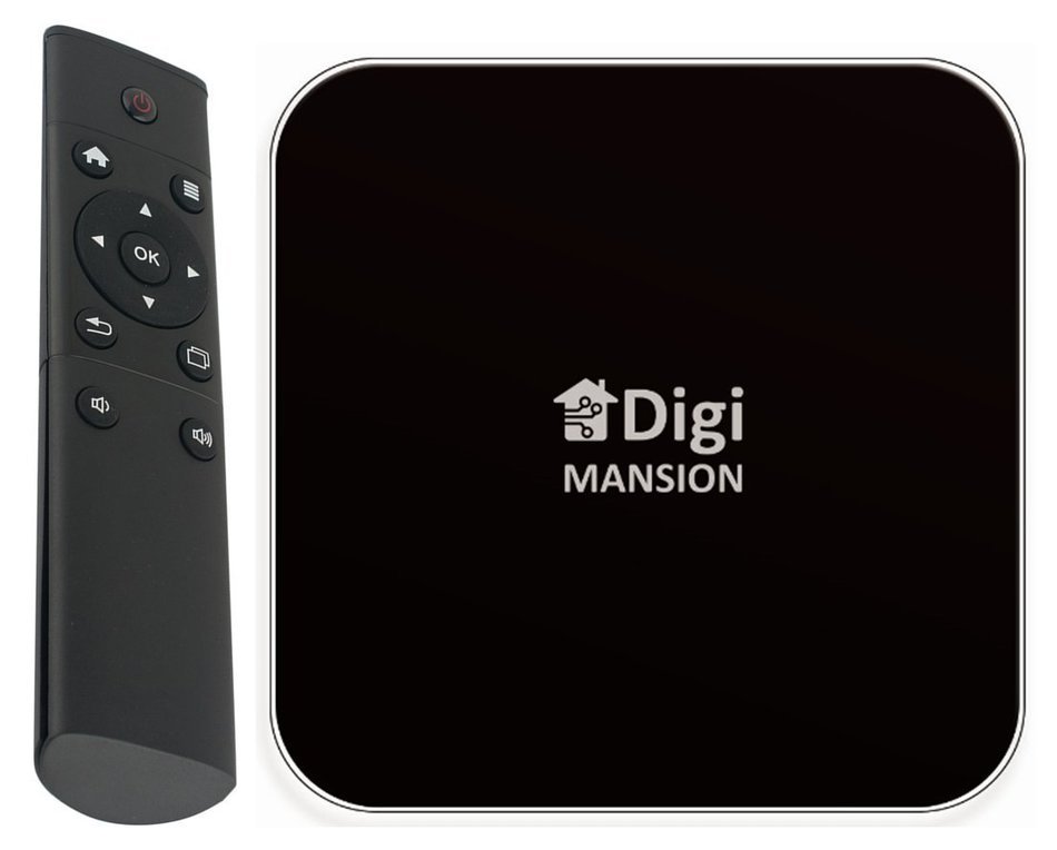Digimansion DM-V6+ Android TV Box 4GB RAM 32GB Flash Memory RK3288 Quad core 1.8 GHz Cortex A17 Ultra HD 4k 60...