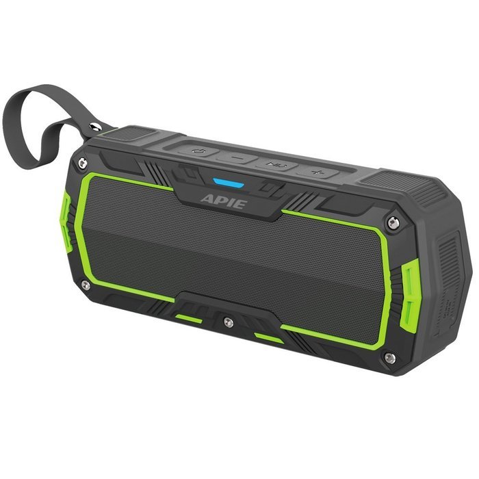 APIE Portable Bluetooth Speakers Outdoor Wireless Speakers (Dual 10W Drivers, IP65 Waterproof / Dustproof, Enhanced...