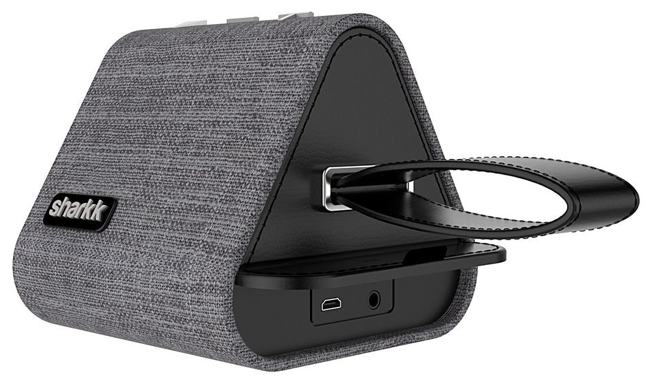 Sharkk Watson Bluetooth Speaker Denim Wireless Speaker with The Latest Bluetooth 4.2 Technology and Built in Mic N7