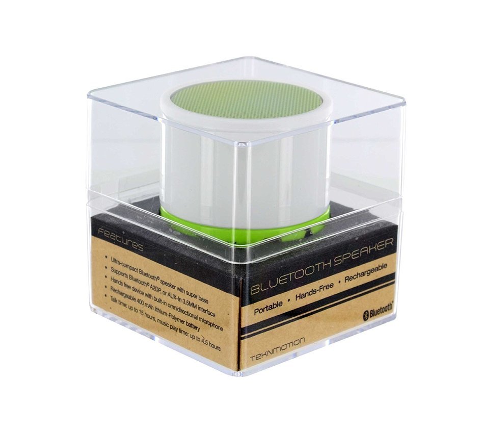 TekNmotion TM-AIRC Air Capsule Portable Bluetooth Speaker - Silver N8